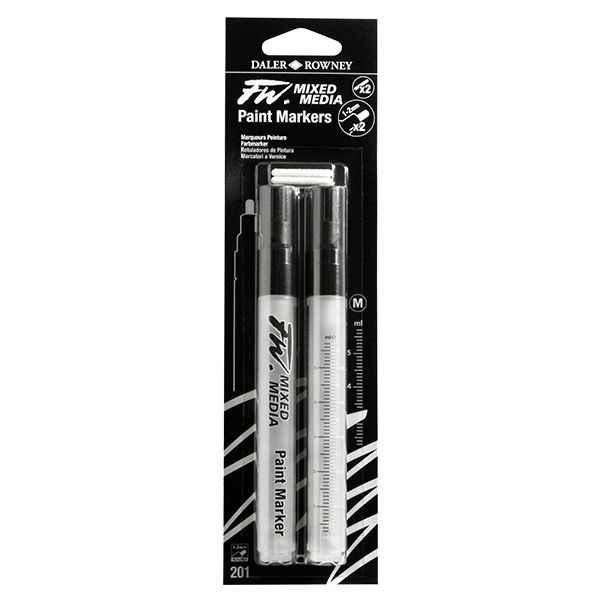 Medium Marker: Round Nibs (2-Pack)	1 - 2 Mm