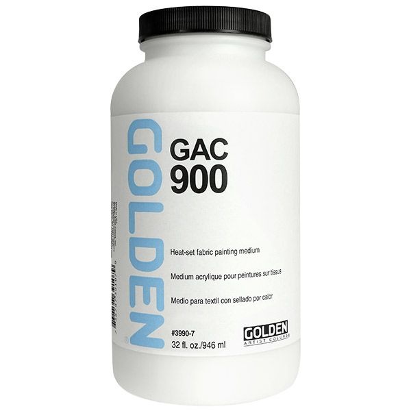 Golden Acrylic Medium, GAC-900 Clothing, 32 Oz  