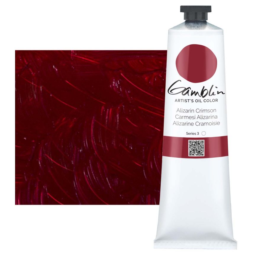 Gamblin Artists Oil - Alizarin Crimson, 150ml Tube