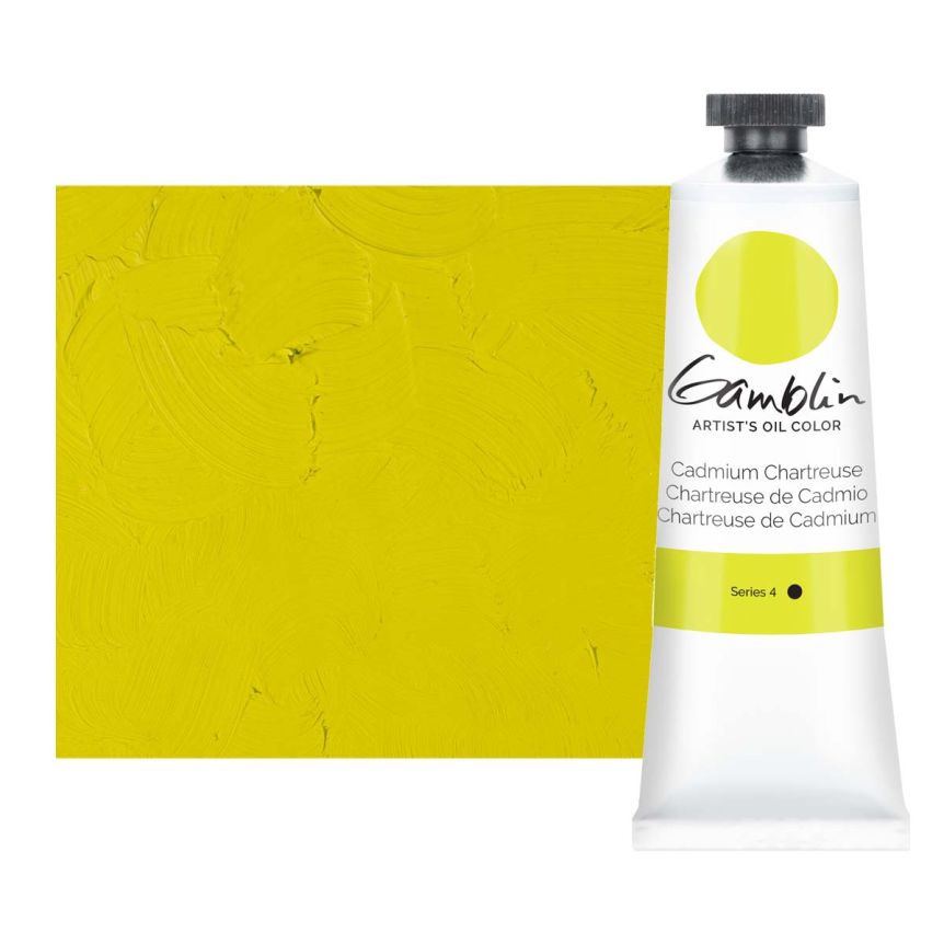 Gamblin Artists Oil - Cadmium Chartreuse, 37ml Tube