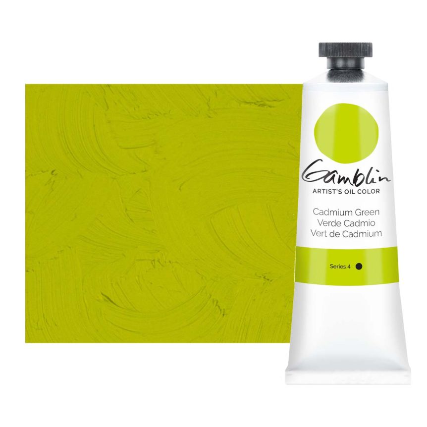 Gamblin Artists Oil - Cadmium Green, 37ml Tube