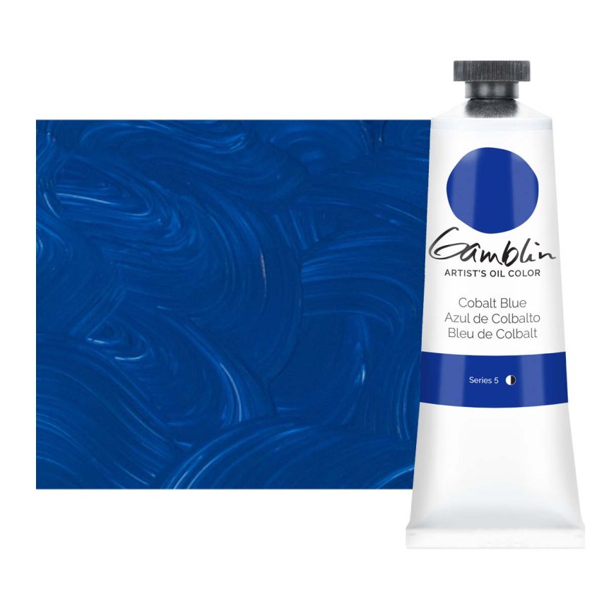 Gamblin Artists Oil - Cobalt Blue, 37ml Tube
