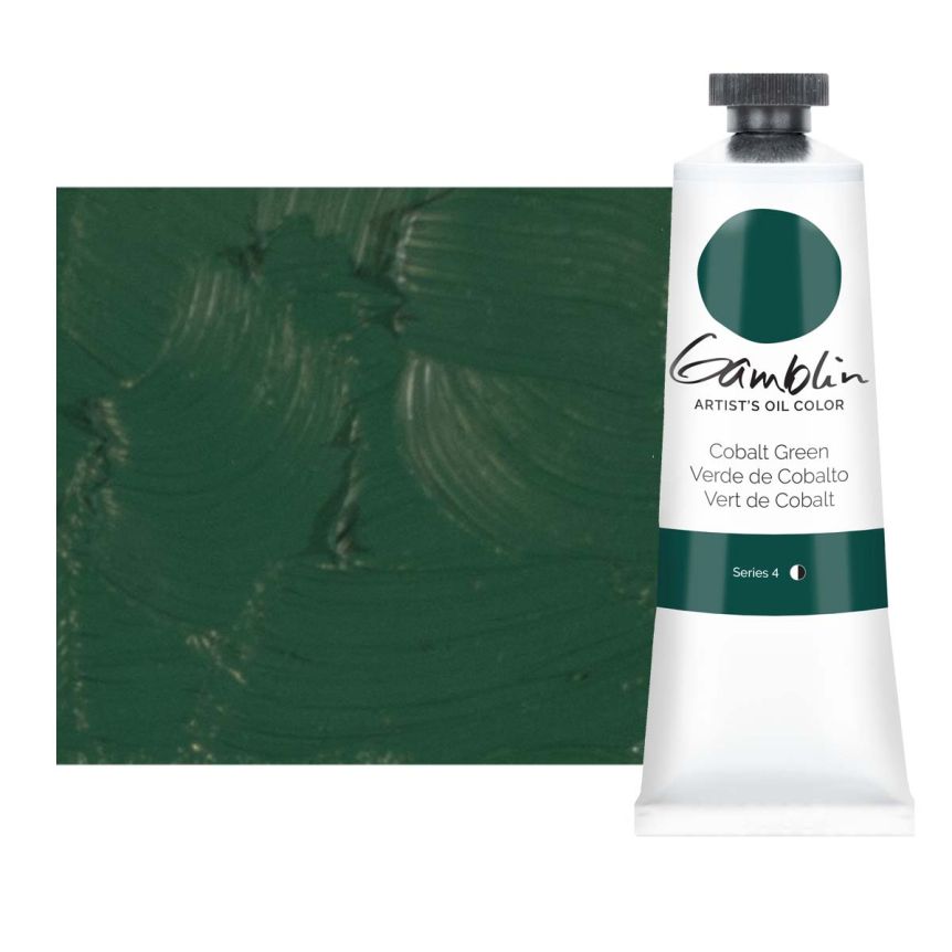 Gamblin Artists Oil - Cobalt Green, 37ml Tube