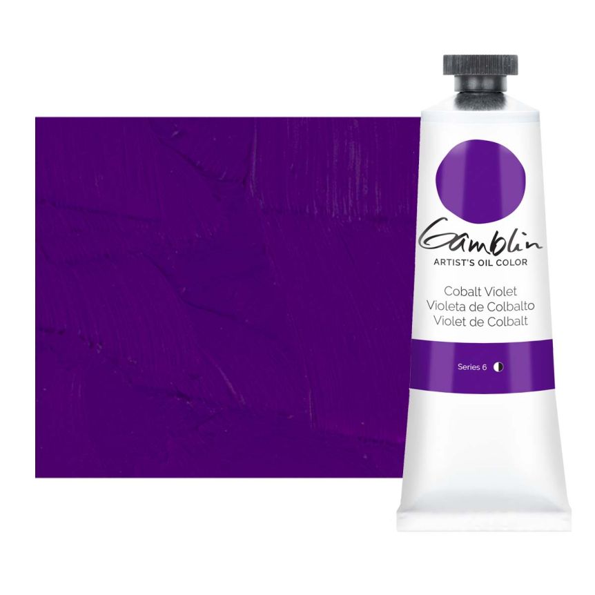 Gamblin Artists Oil - Cobalt Violet, 37ml Tube