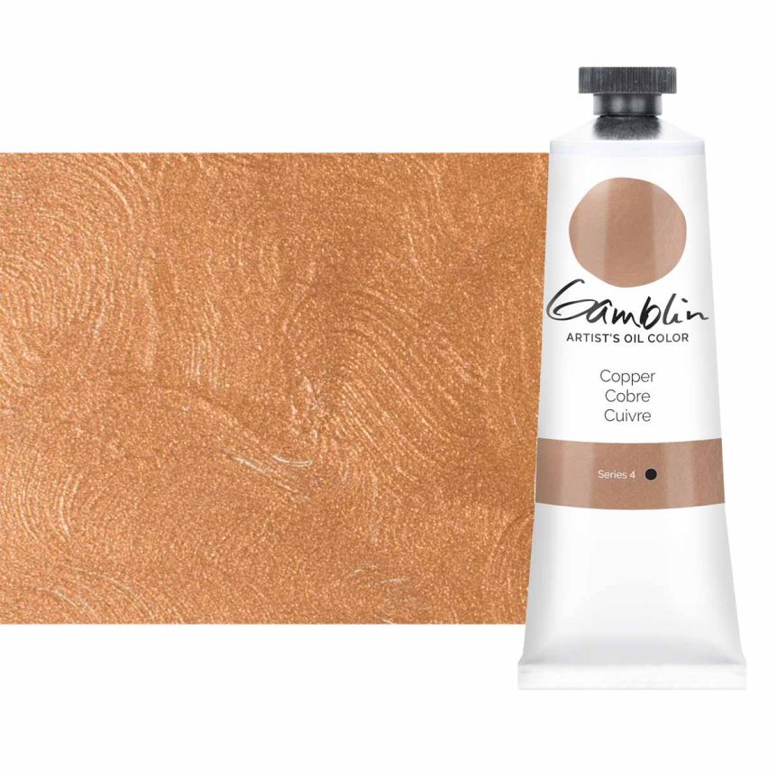 Gamblin Artists Oil - Gold Ochre, 37ml Tube