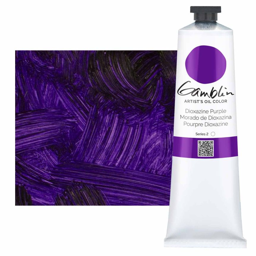 Gamblin Artists Oil - Dioxazine Purple, 150ml Tube