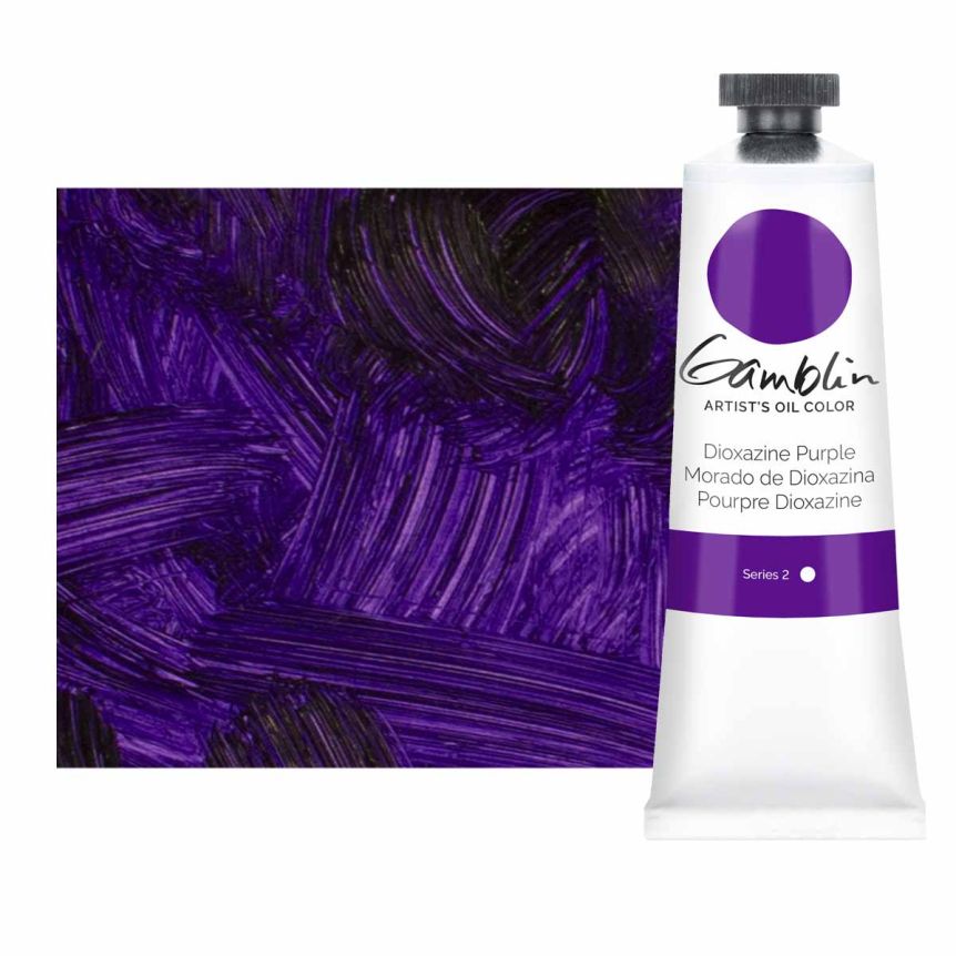 Gamblin Artists Oil - Dioxazine Purple, 37ml Tube
