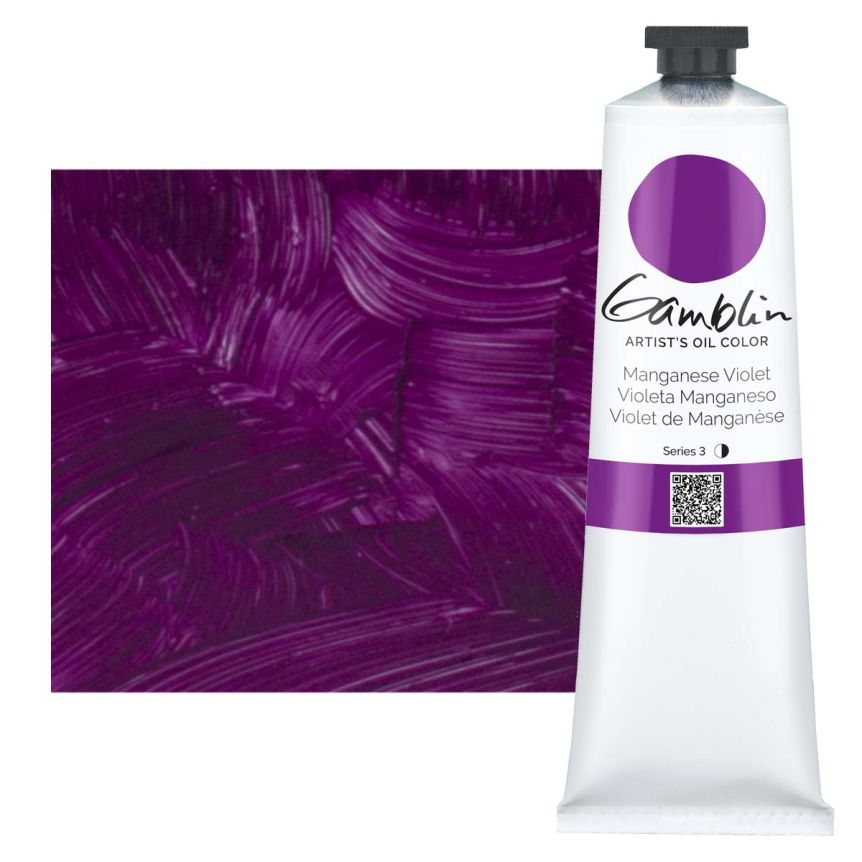 Gamblin Artists Oil - Manganese Violet, 150ml Tube