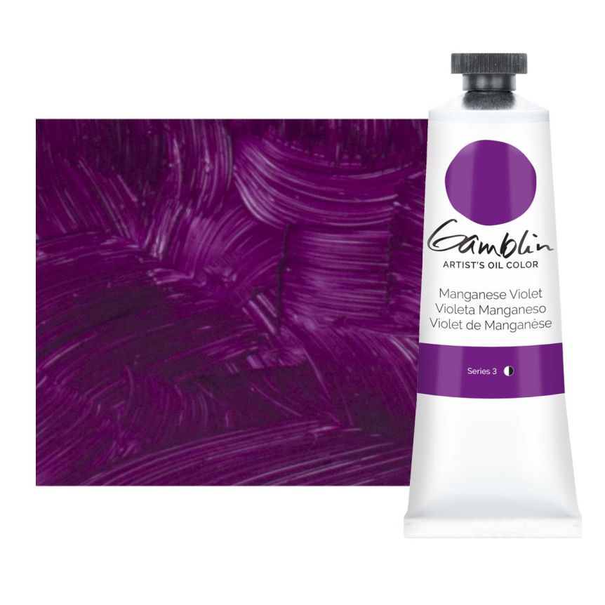 Gamblin Artists Oil - Manganese Violet, 37ml 