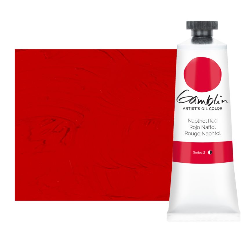 Gamblin Artists Oil - Napthol Red, 37ml 