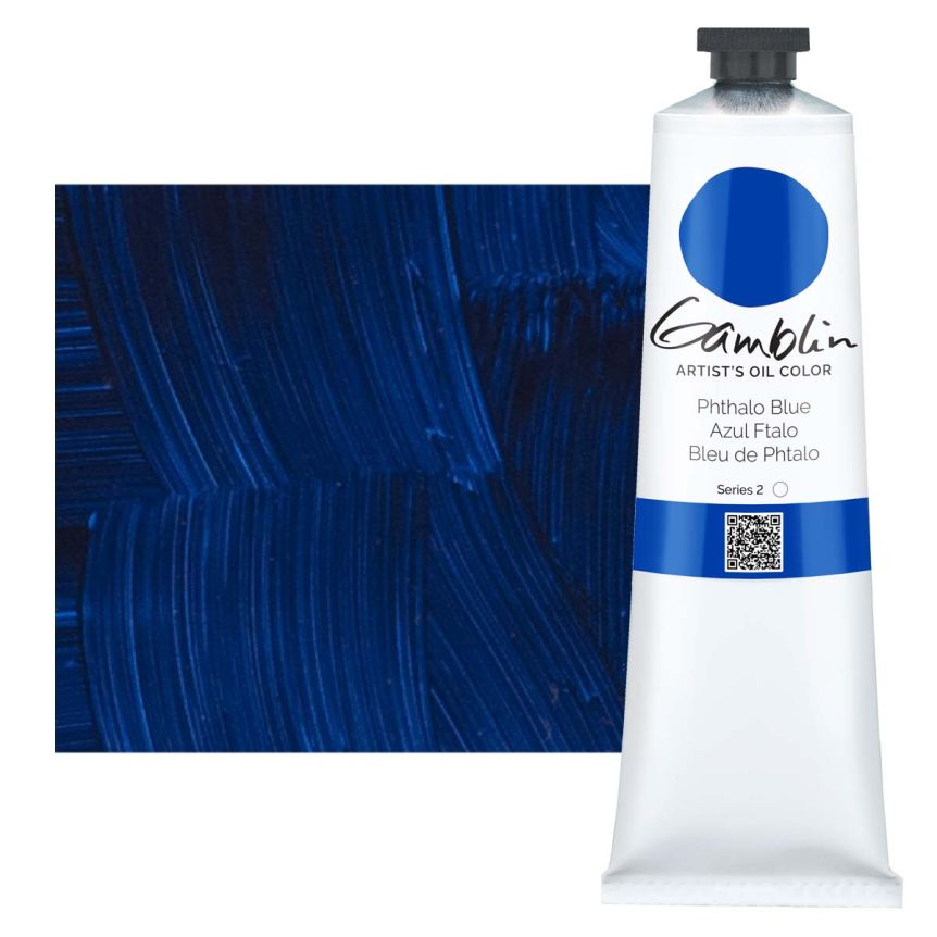 Gamblin Artists Oil - Phthalo Blue, 150ml Tube