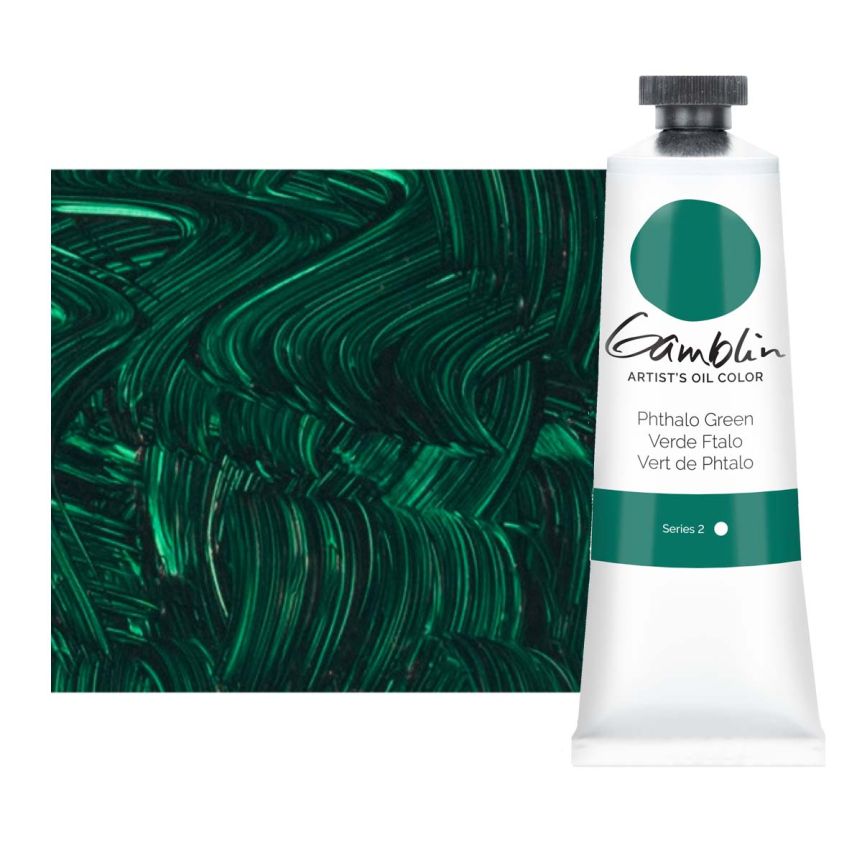 Gamblin Artists Oil - Phthalo Green, 37ml Tube