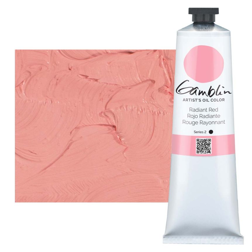Gamblin Artists Oil - Radiant Red, 150ml Tube