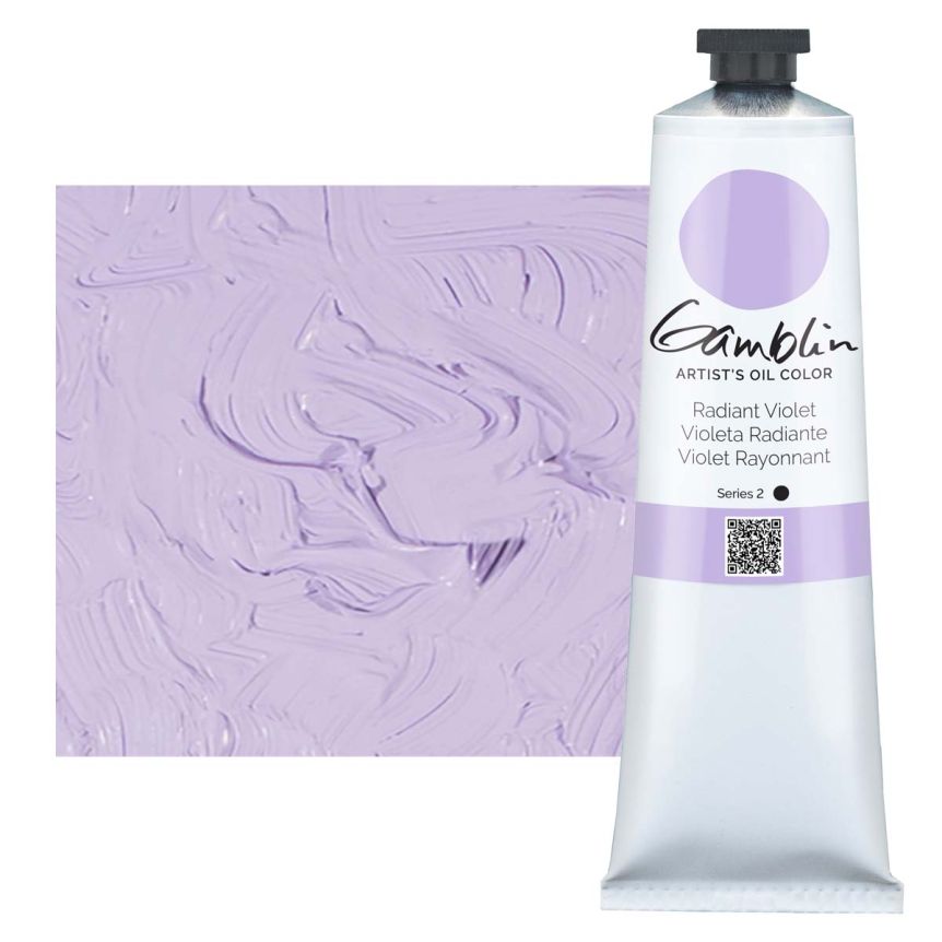 Gamblin Artists Oil - Radiant Violet, 150ml Tube