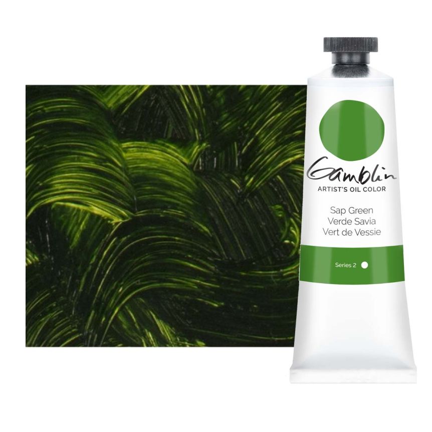 Gamblin Artists Oil - Sap Green, 37ml Tube