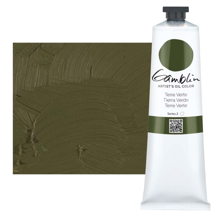 Gamblin Artists Oil - Terre Verte, 150ml Tube
