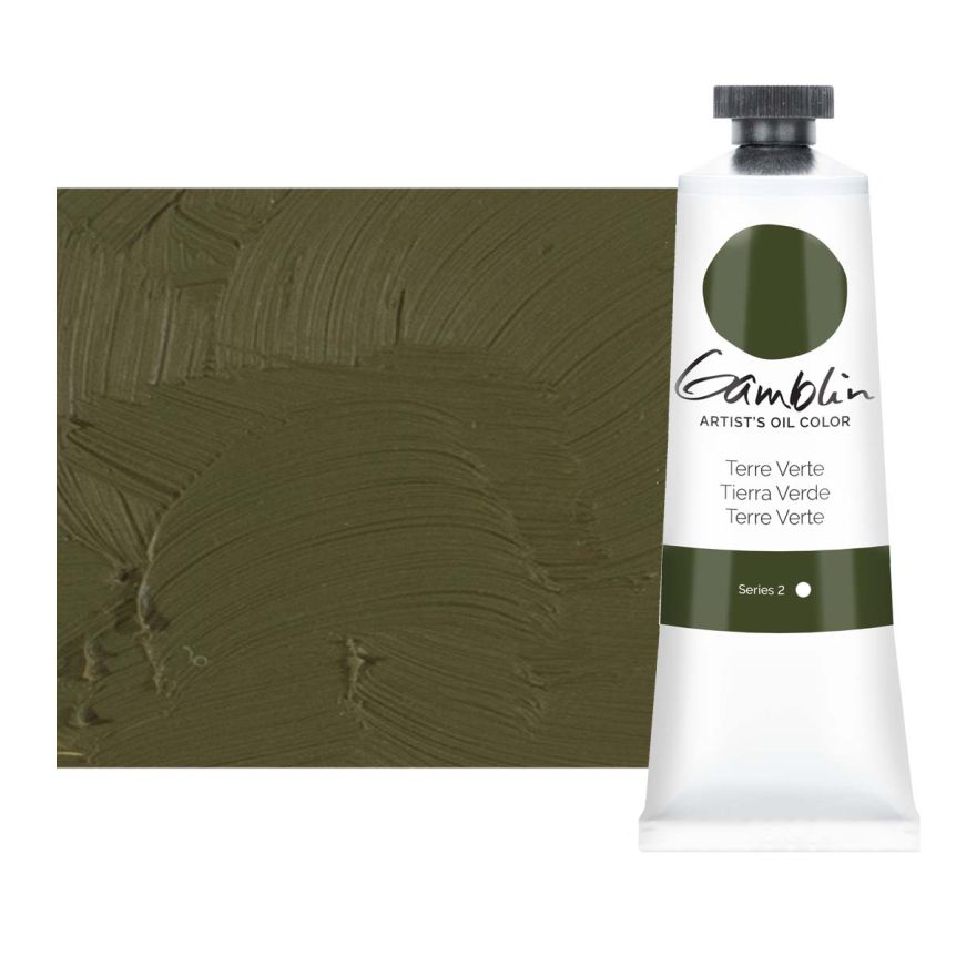 Gamblin Artists Oil - Terre Verte, 37ml Tube