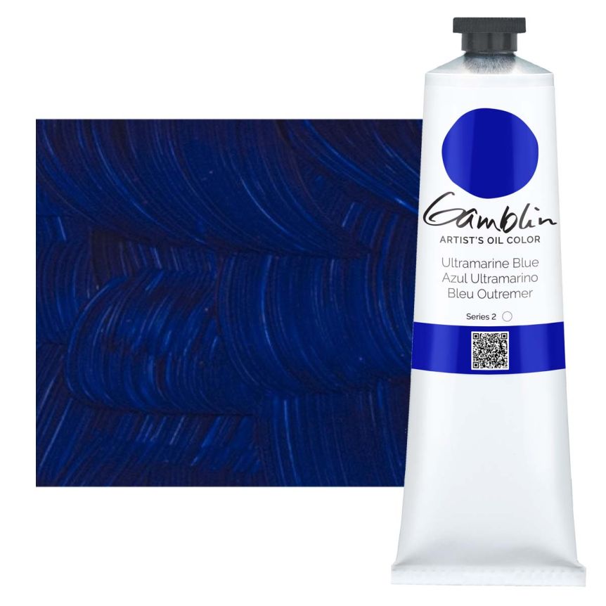 Gamblin Artists Oil - Ultramarine Blue, 150ml Tube