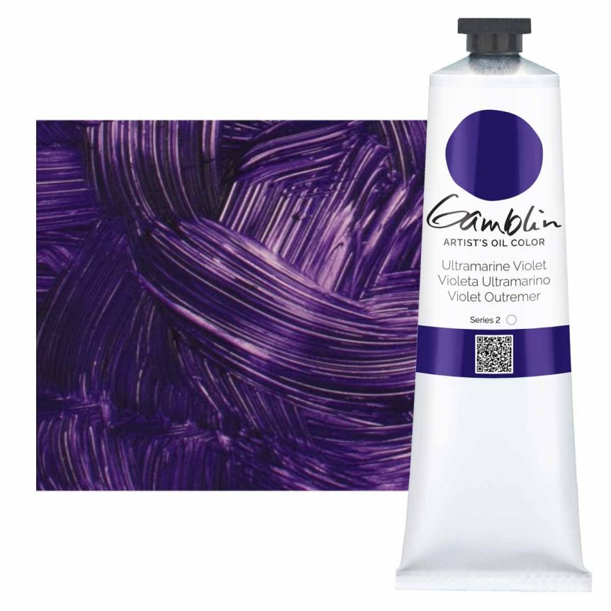 Gamblin Artists Oil - Ultramarine Violet, 150ml Tube