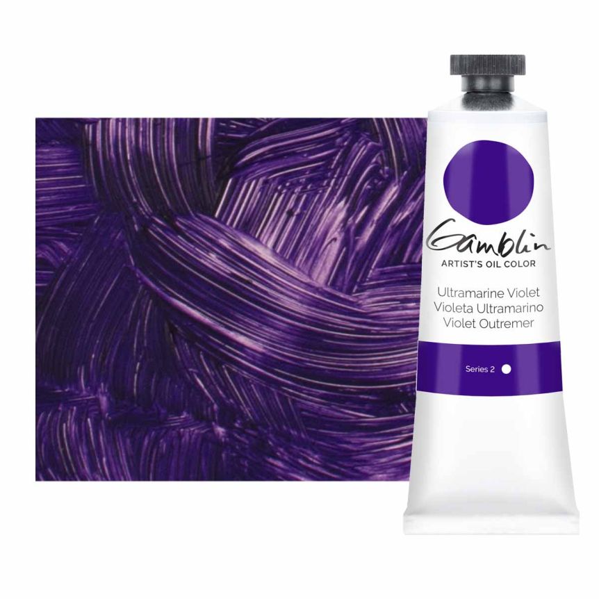 Gamblin Artists Oil - Ultramarine Violet, 37ml Tube
