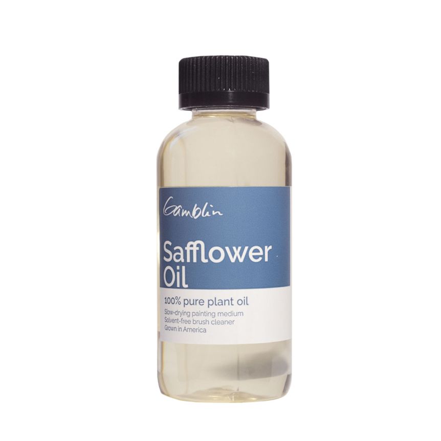 Gamblin Safflower Oil 4.2oz Bottle
