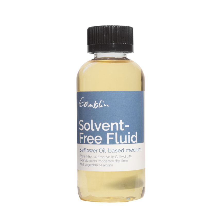 Gamblin Solvent-Free Fluid Oil Medium 4.2oz Bottle