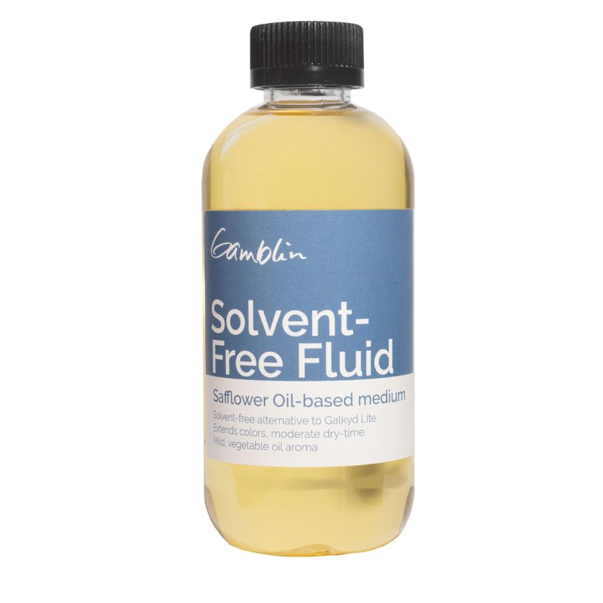 Gamblin Solvent-Free Fluid Oil Medium 8.5oz Bottle