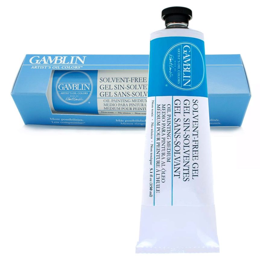 Gamblin Solvent-Free Gel Oil Medium 150ml Tube