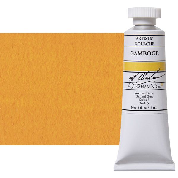 M Graham Gouache 15ml Gamboge