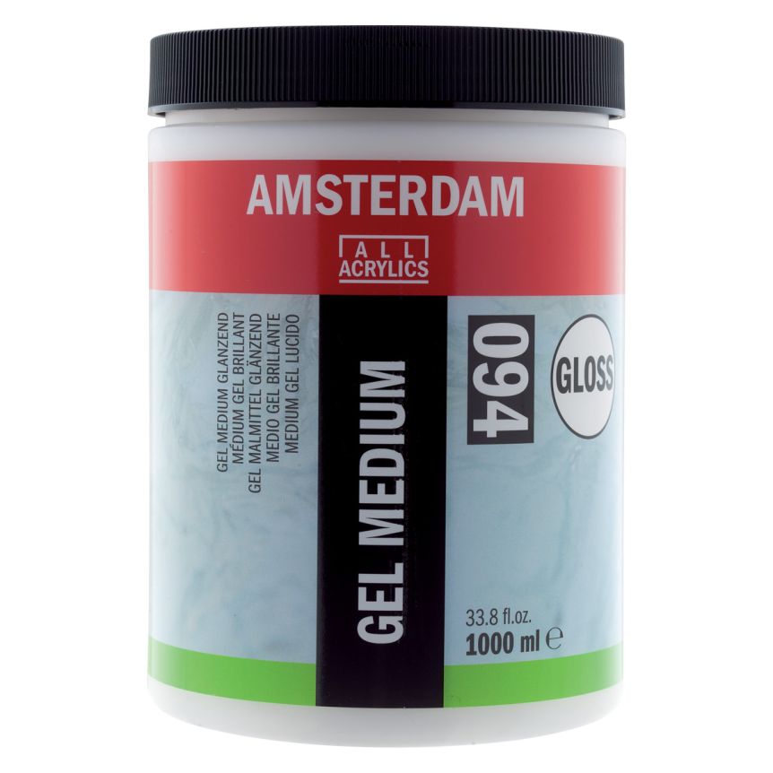 Talens Amsterdam All Acrylic Mediums - Gel (Glossy), 1L