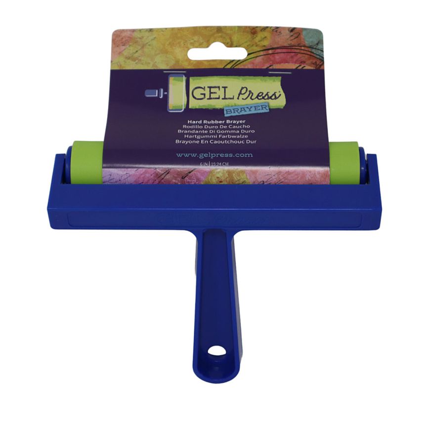 Gel Press 6" Economy Brayer, Blue