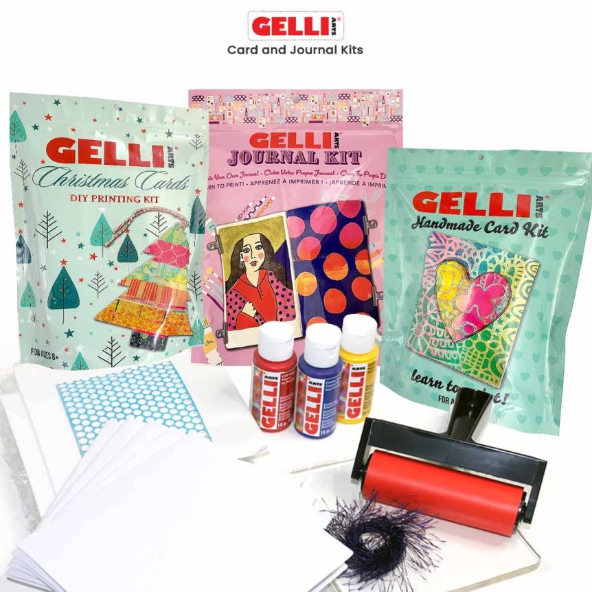 Gelli Arts® Card and Journal Kits