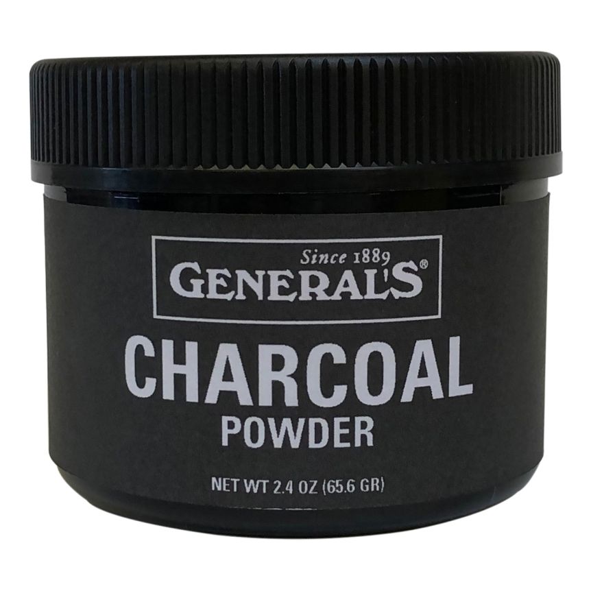 Like it Powdered Charcoal Artist Black Charcoal Powder for