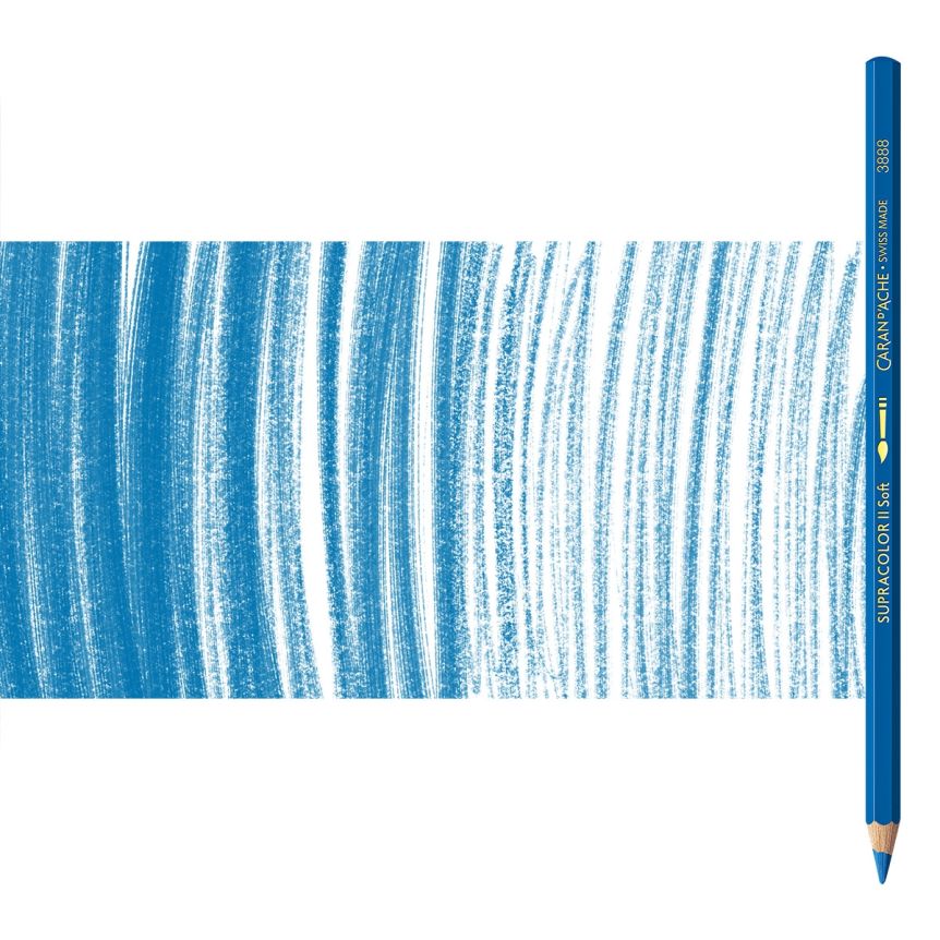 Supracolor II Watercolor Pencils Individual No. 370 - Gentian Blue