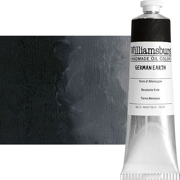 Williamsburg Handmade Oil Paint - German Earth, 150ml Tube