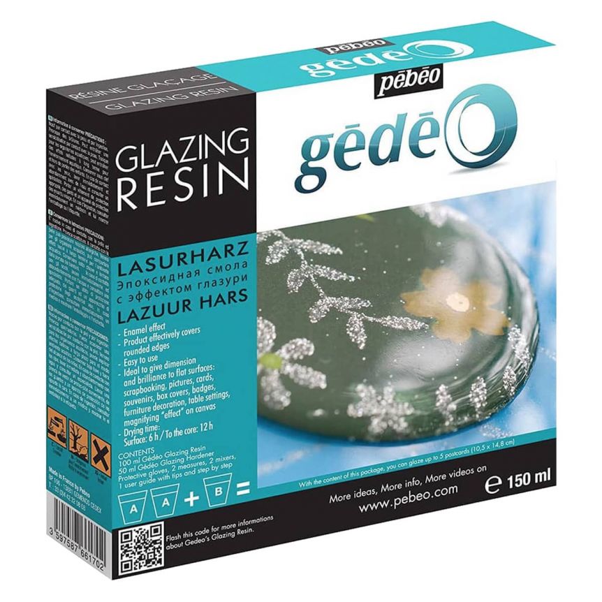 Pebeo Gedeo Glazing Resin Kit, 150ml