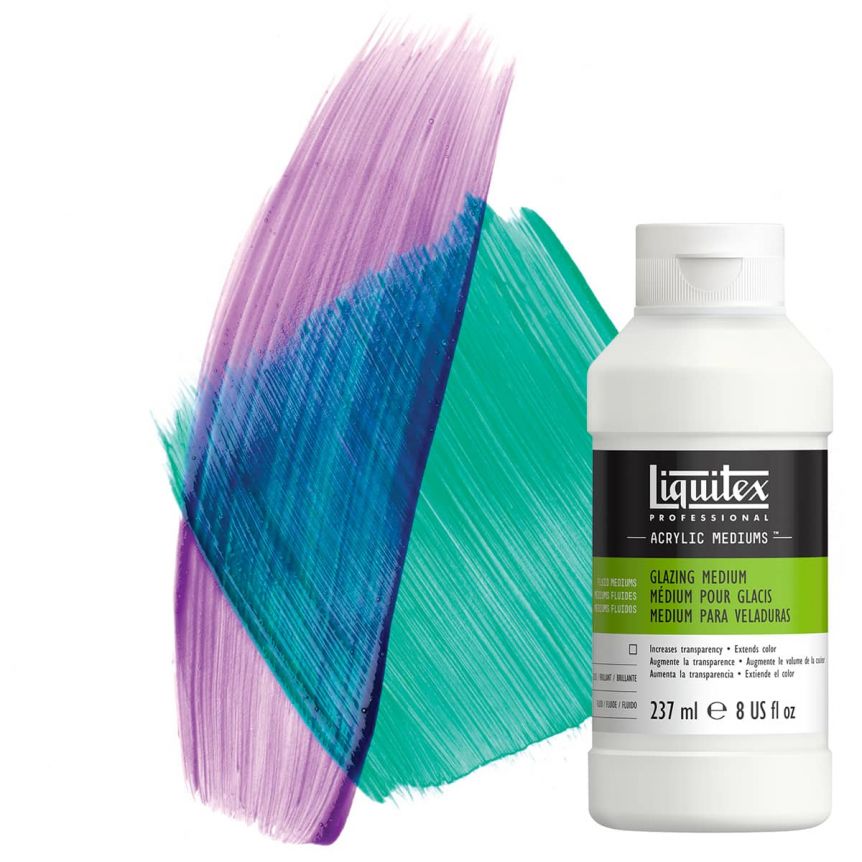 Liquitex Acrylic Fluid Mediums - Satin, 8oz