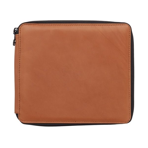 Genuine Leather Colored Pencil Case 96 Pencils - Brown