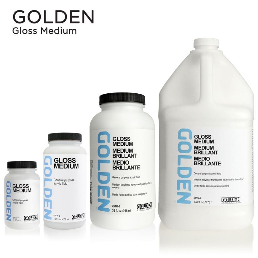 Golden Gloss Mediums