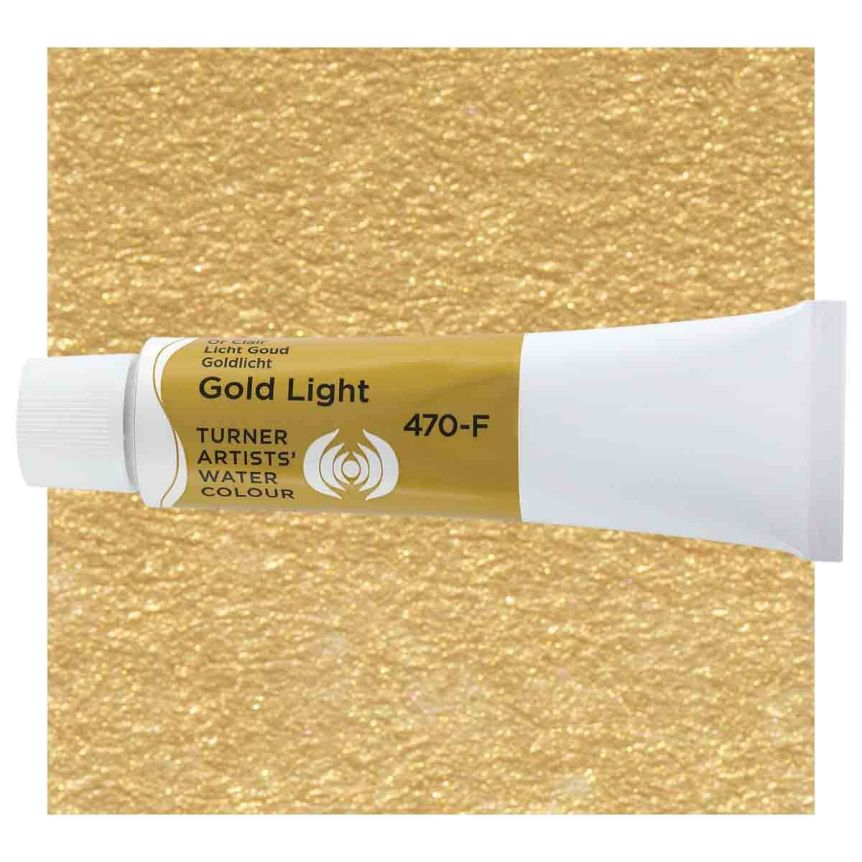Turner Professional Watercolor - Gold Light, 15ml Tube