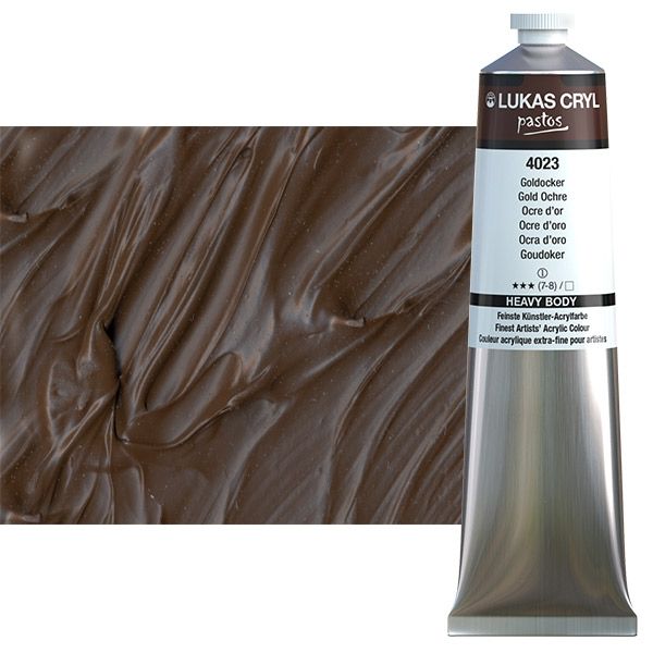 Gold Ochre 200ml LUKAS CRYL Pastos Acrylics