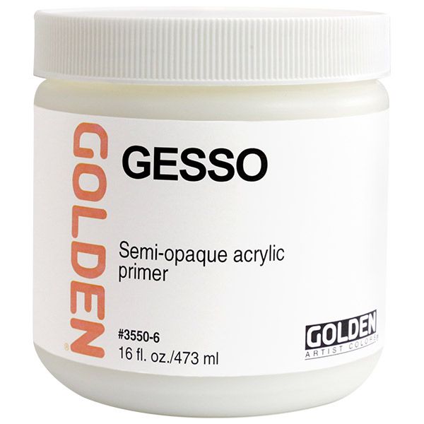 GOLDEN Gesso White 16 oz