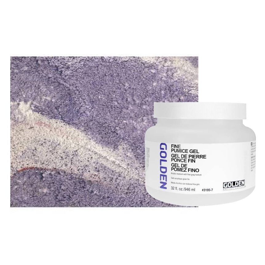 236 Golden Coarse Pumice Gel - Golden Malemiddel - ApS
