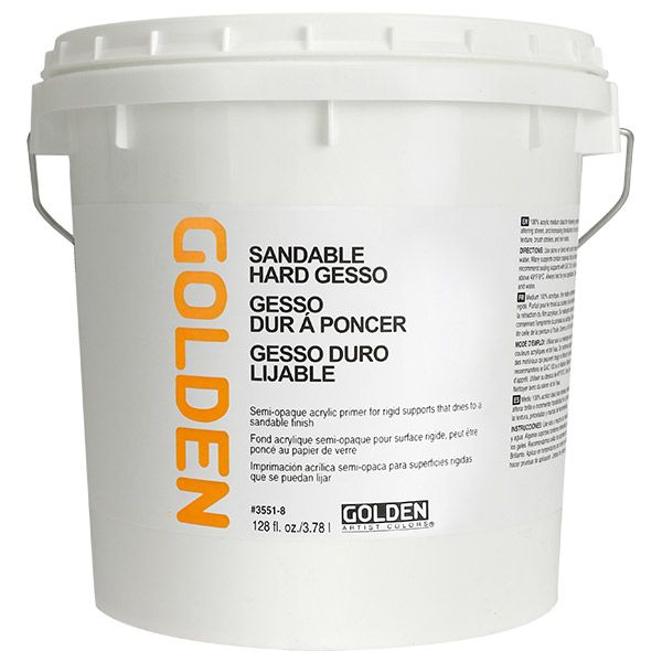 GOLDEN Sandable Hard Gesso Gallon