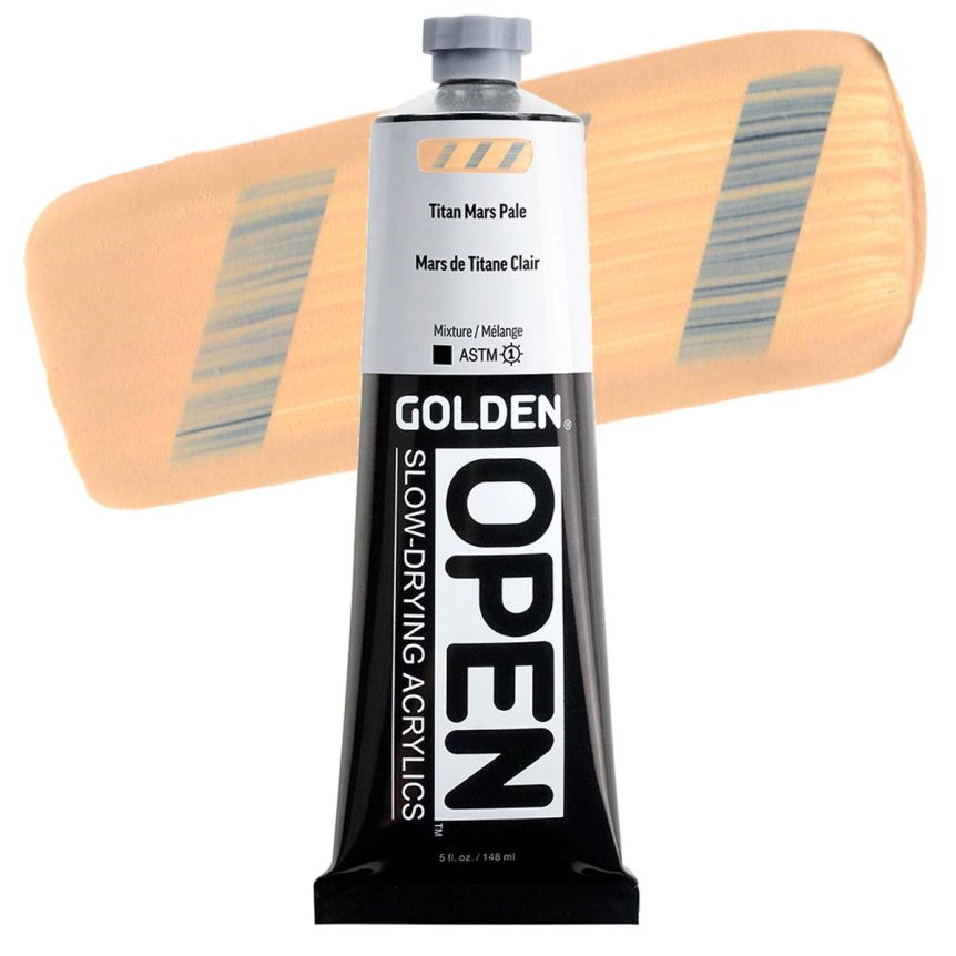Golden Open Acrylic - Titan Mars Pale, 5oz Tube
