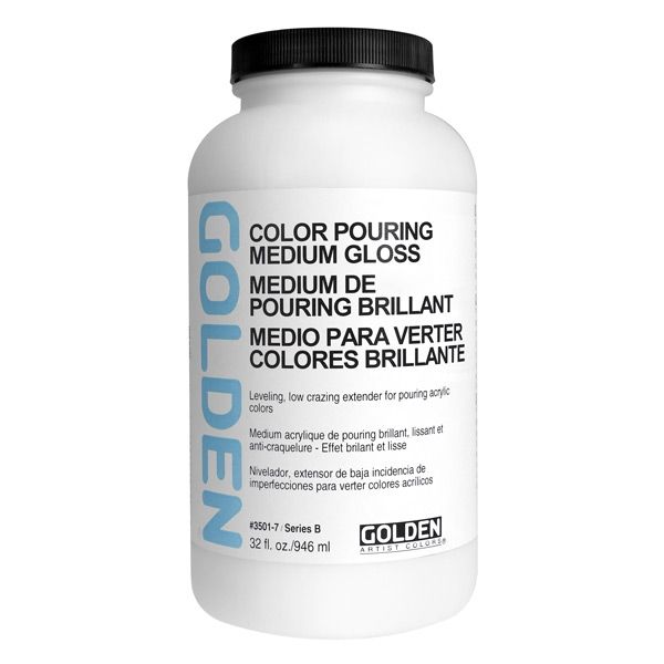 Golden Color Pouring Medium Gloss 32oz