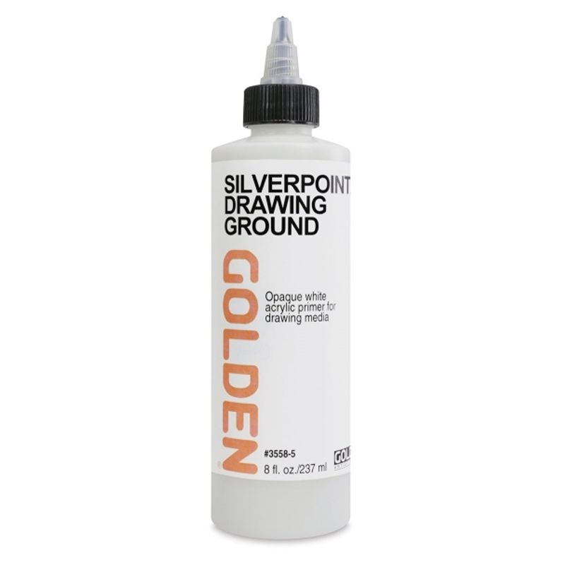 GOLDEN Silverpoint / Drawing Ground 8oz Bottle