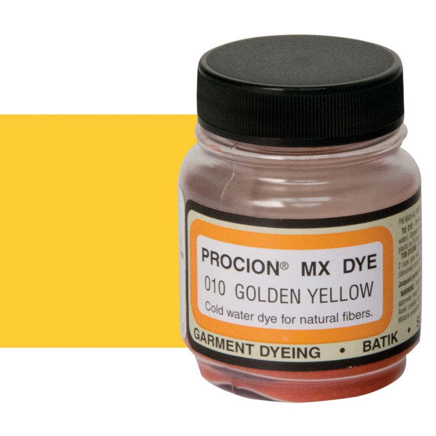 Jacquard Procion MX Dye 2/3 oz Bright Golden Yellow