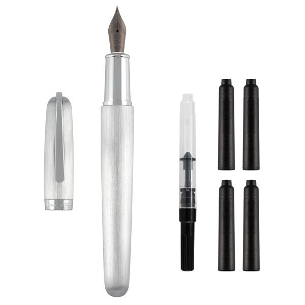 Goldenritt Sketchwriter Rockwell Medium Brushed Silver/Silver Trim