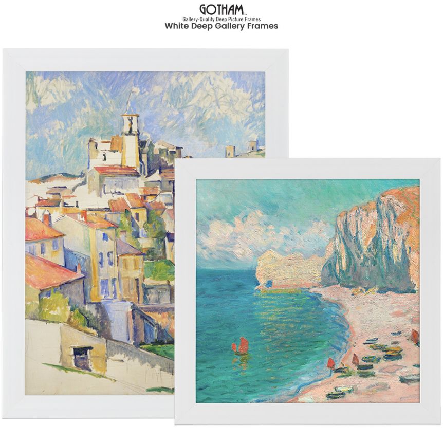 otham White Deep Gallery Frames - Boxes Of 3